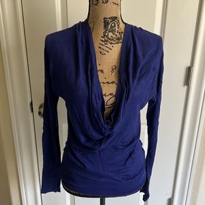 Cow neck sweater